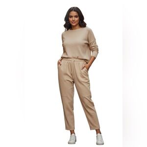 7 For All Mankind Straight Leg Pants High Waist Relaxed Fit Casual Size Large